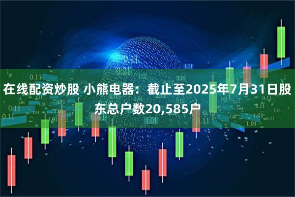 在线配资炒股 小熊电器：截止至2025年7月31日股东总户数20,585户